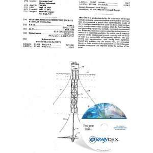   Patent CD for SPAR TYPE FLOATING PRODUCTION FACILITY 