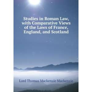  Studies in Roman Law, with Comparative Views of the Laws 
