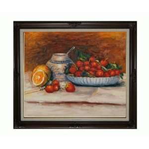 Art Reproduction Oil Painting   Renoir Paintings Strawberries with 