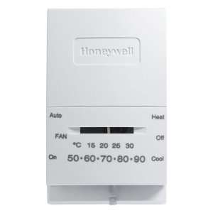  2 each Honeywell Standard Heat/Cool Manual Thermostat 