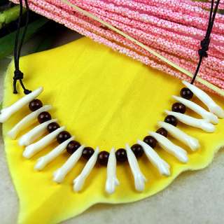 Fashion Amulet Necklace Real Tibet Wolf Tooth Pendants  