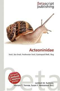   Acteoninidae by Lambert M. Surhone, Betascript 