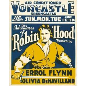   Flynn Olivia de Havilland Basil Rathbone 