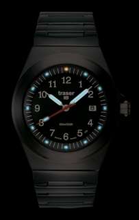 Traser H3 P5904 Trooper Blue Tritium PVD Mil Watch  
