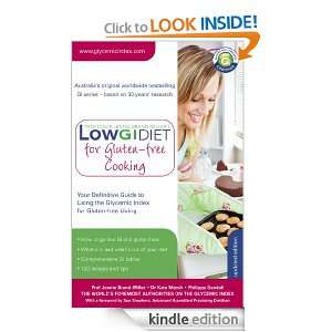 Low GI Diet for Gluten free Cooking Professor Jennie Brand Miller 