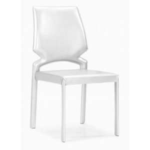  Zuo 102233 Sky Dining Chair Silver  Glossy