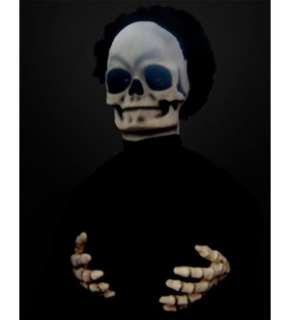 Halloween Table Tot Skull Skeleton Animatronic Prop  