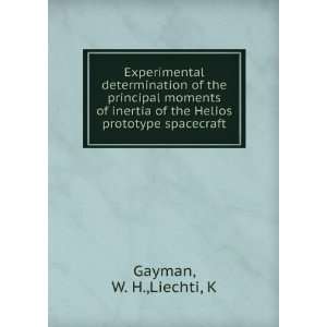   of the Helios prototype spacecraft W. H.,Liechti, K Gayman Books