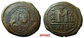   Tiberius.582 602 Æ Follis(29 mm, 11.07 g, 5h).Theopolis (Antioch