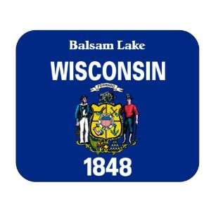   US State Flag   Balsam Lake, Wisconsin (WI) Mouse Pad 