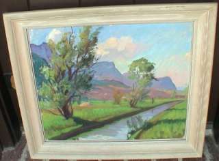 PAIR Rare Peter Paul Morandell Oil Paintings Listed Art  