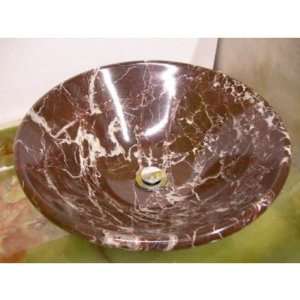  beautiful RED ZEBRA marble stone bathroom sink vessel 