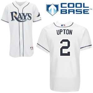  Bj Upton Tampa Bay Rays Authentic Home Cool Base Jersey By 