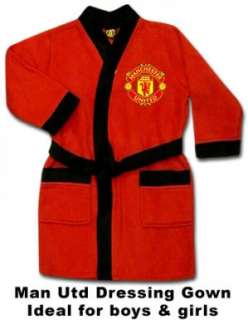 Man Utd Red Dressing Gown  