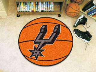 NBA Carpeted Basketball Shaped Mat   SELECT YOUR TEAM  