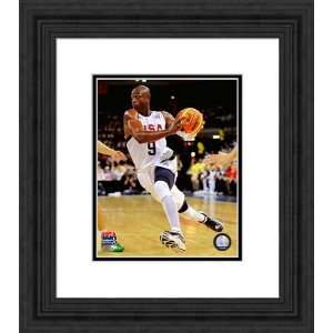  Framed Dwayne Wade Team USA Photograph 