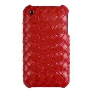    Red Weave Case for Apple iPhone 3G, 3GS Cell Phones & Accessories