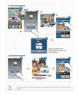   Photo Printer For iPhone 4S,iPhone,iPad,Samsung Galaxy,Android Phone