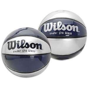  Wilson Mens Under The Glass Basketball ( Navy/Silver 