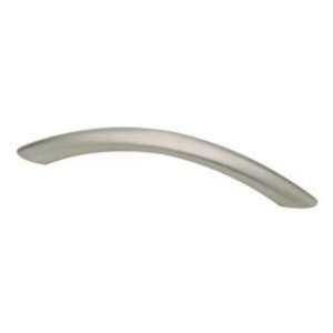  Matte Nickel 128Mm Bow Pull Contemporary Collection L 