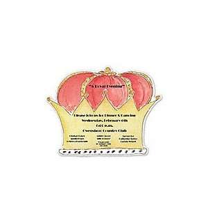 King Crown Moving Party Invitations