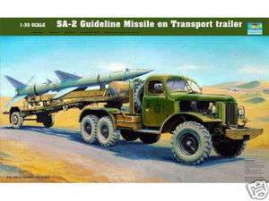 Trumpeter 1/35 00204 SA 2 Missile on Transport trailer  