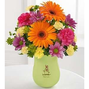 The FTD Thank You Flower Bouquet   Vase Included  Grocery 