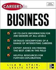 Careers in Business, (0071448551), Leslie Stair, Textbooks   Barnes 