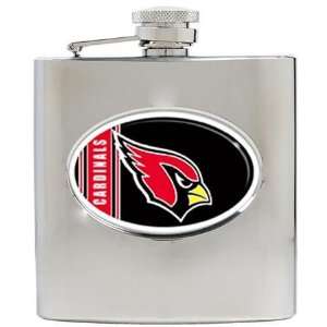  NIB Arizona Cardinals NFL 6oz Stainless Hip Flask Sports 