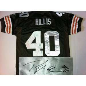  Peyton Hillis Autographed Jersey   Autographed NFL Jerseys 