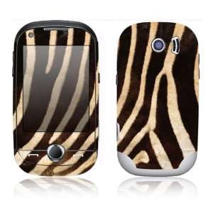 Samsung Corby Pro Decal Skin Sticker   Zebra Print