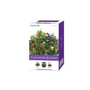  AeroGrow Cascading Blooms 6 Pod Seed Kit Patio, Lawn 