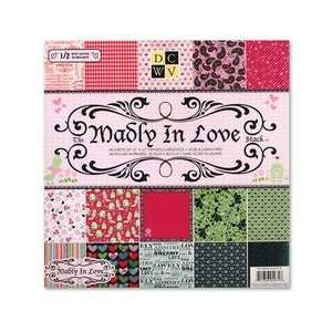    DCWV PS 005 00072 12 by 12 Madly In Love Arts, Crafts & Sewing