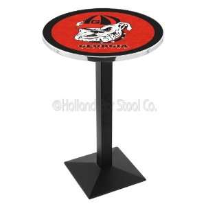  University of Georgia Bulldogs L217 Pub Table Sports 