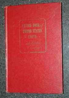 1961 Guide Book United States Coins Redbook 13th ed.  