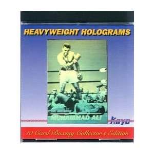 Heavyweight Hologram Boxing Cards 10 Card Boxing Collectors Edition