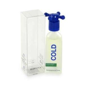  Uniquely For Him COLD by Benetton Eau De Toilette Spray 3 