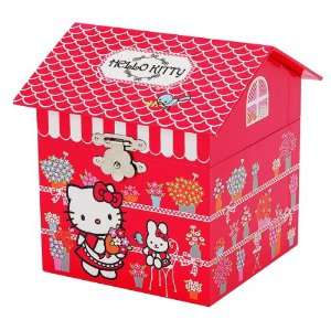  Hello Kitty Musical Jewelry Case Melody Blue Danube Toys 
