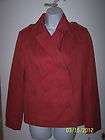 ANN TAYLOR DOUBLE BREASTED COTTON BLEND LINED JACKET SIZE 0 NEW WITH 