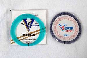 SETS OF SUPERTECH AND 3 SETS STAYTITE TENNIS STRING 6  