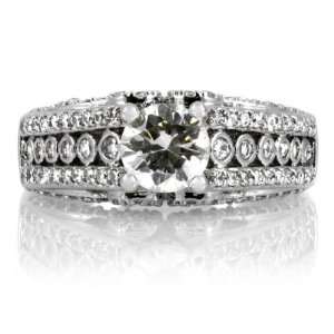  Kellis Fancy CZ Engagement Ring Emitations Jewelry