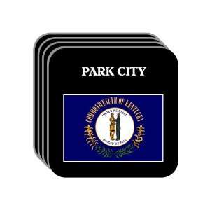  US State Flag   PARK CITY, Kentucky (KY) Set of 4 Mini 