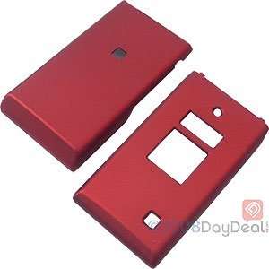  Red Rubberized Shield Protector Case w/ Belt Clip for 