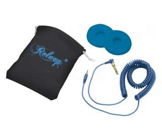 Reloop RHP 10 RHP10 Flash Back Blue/Black Headphones  