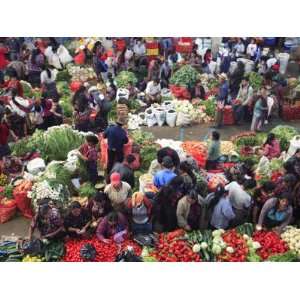 Produce Market, Chichicastenango, Guatemala, Central America Premium 