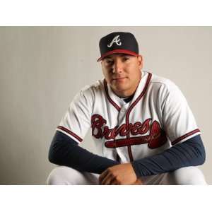  Atlanta Braves Photo Day, LAKE BUENA VISTA, FL   FEBRUARY 