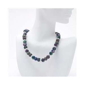    Jada Collection Small Bead Necklace w/ Crystal 