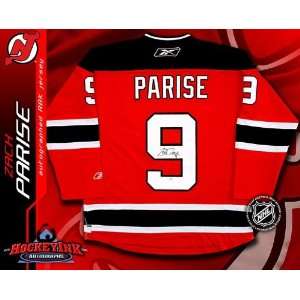 Zach Parise New Jersey Devils Red Reebok Premier Jersey   NHL Replica 