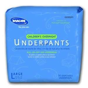   Invacare Overnight Youth Underpants