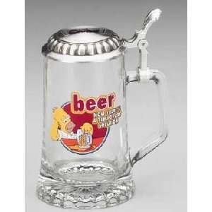  Simpsons Beer Glass Mug